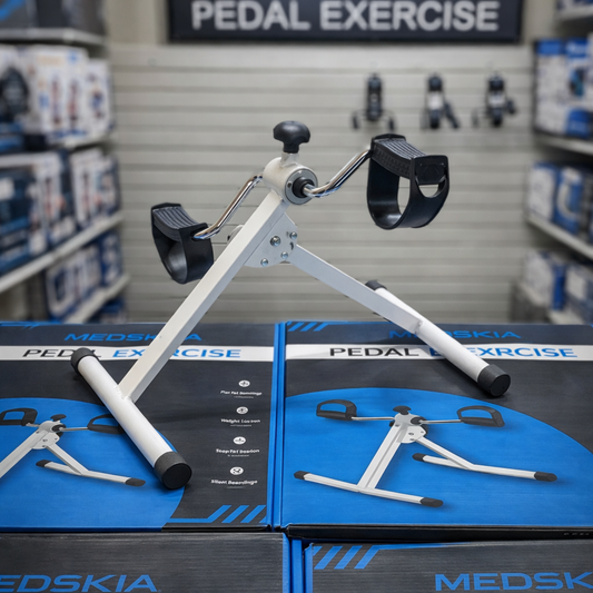 Pedal Exercise Machine for Home Gym Pakistan | Mini Cycle Fitness Bike for Legs & Arms | Physiotherapy & Weight Loss Equipment