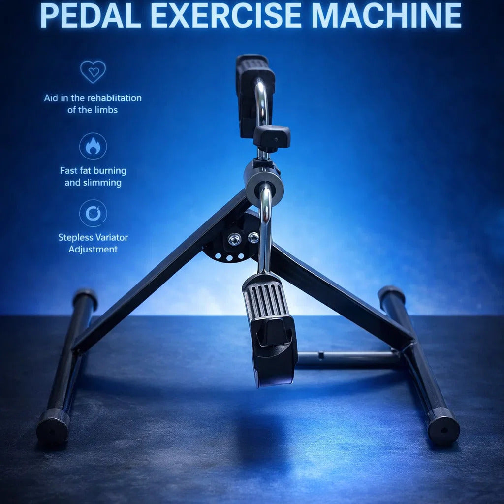 Pedal Exercise Machine for Home Gym Pakistan | Mini Cycle Fitness Bike for Legs & Arms | Physiotherapy & Weight Loss Equipment