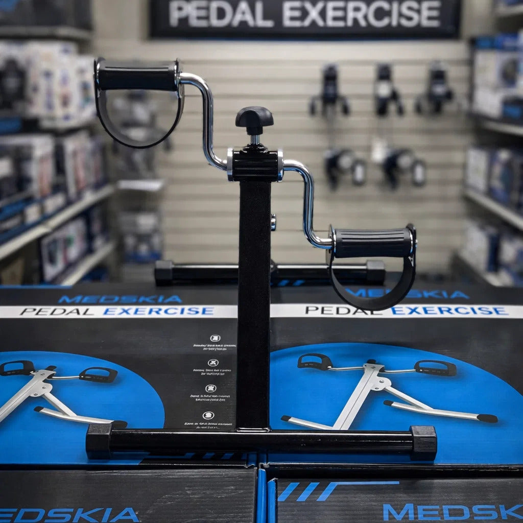 Pedal Exercise Machine for Home Gym Pakistan | Mini Cycle Fitness Bike for Legs & Arms | Physiotherapy & Weight Loss Equipment